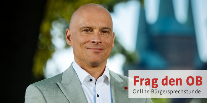 Interner Verweis: Frag den OB – Online-Bürgersprechstunde