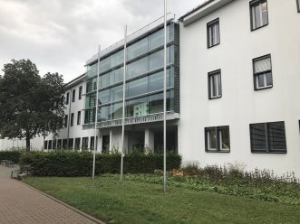 Haupteingang der Fachhochschule Erfurt